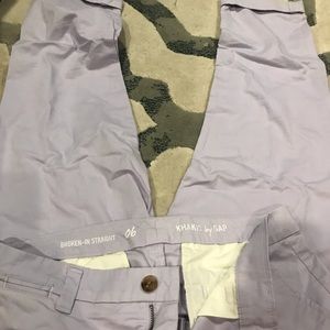 Size 6 Purple Khakis by Gap